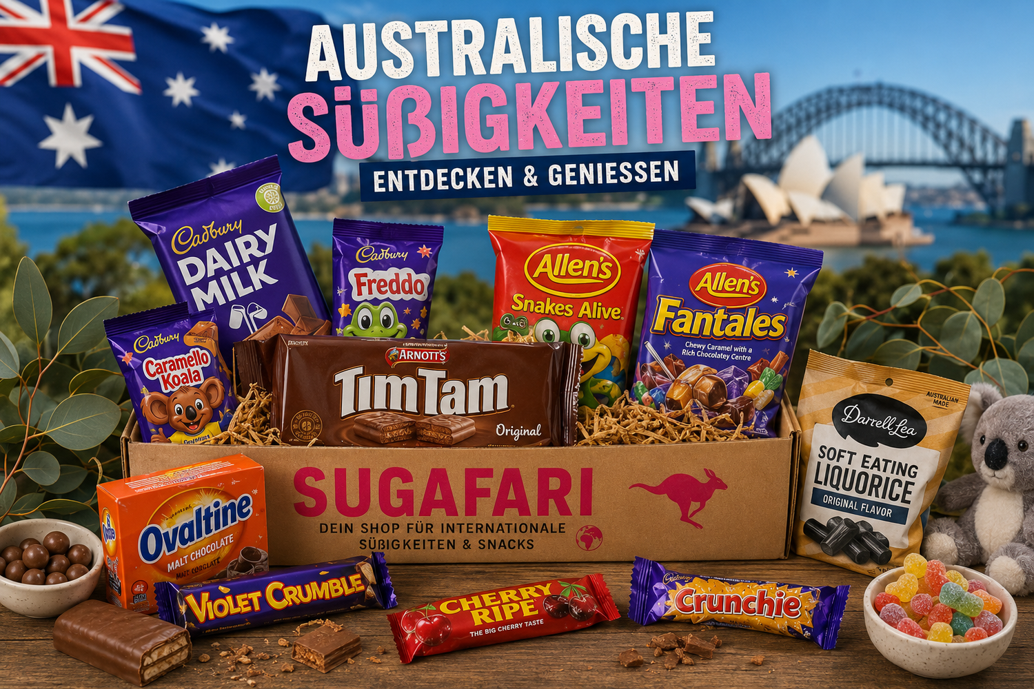 Australische Süßigkeiten: Warum Snacks aus Australien immer beliebter werden
