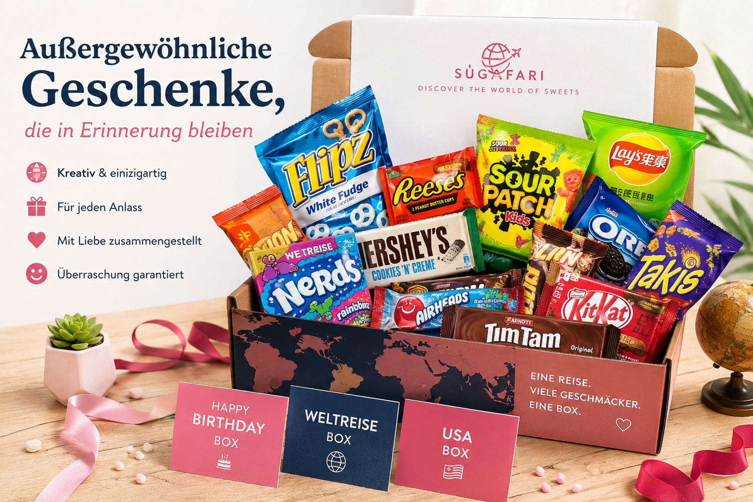 Außergewöhnliche Geschenke: 3 kreative Ideen mit Überraschung, die garantiert in Erinnerung bleiben