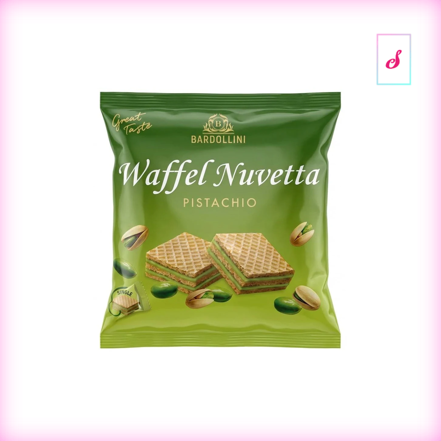 Pistachio Wafers - Bardollini
