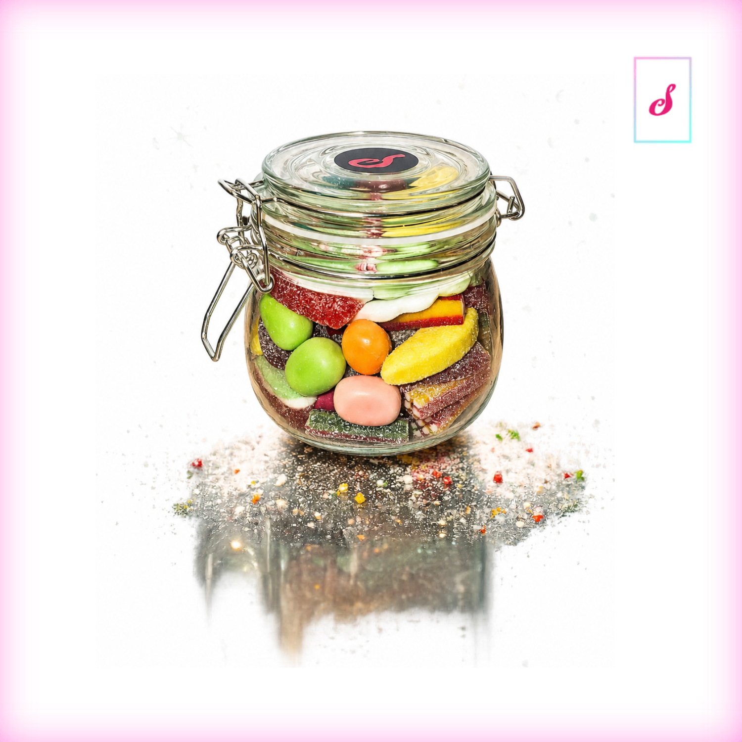Süßigkeitenglas Mix Süß und Sauer 430g