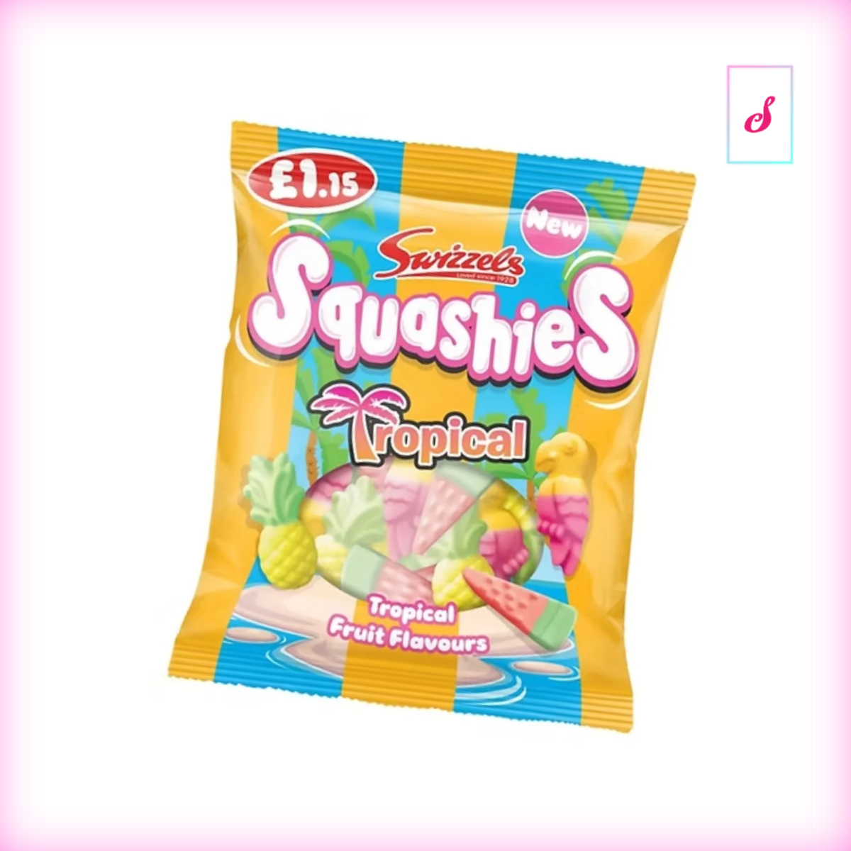 Swizzels Squashies Tropical Fruit Flavours