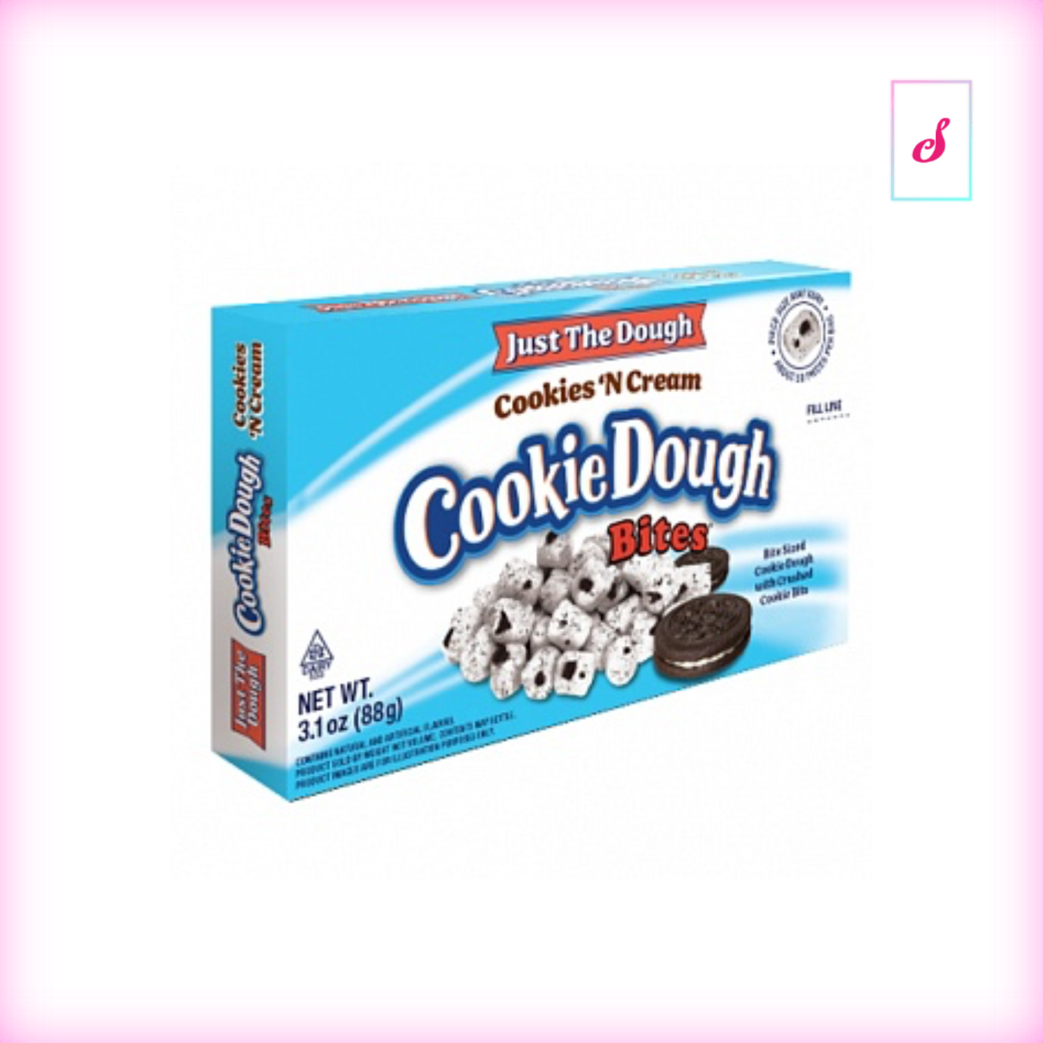 Just The Dough Cookies 'N Cream Bites