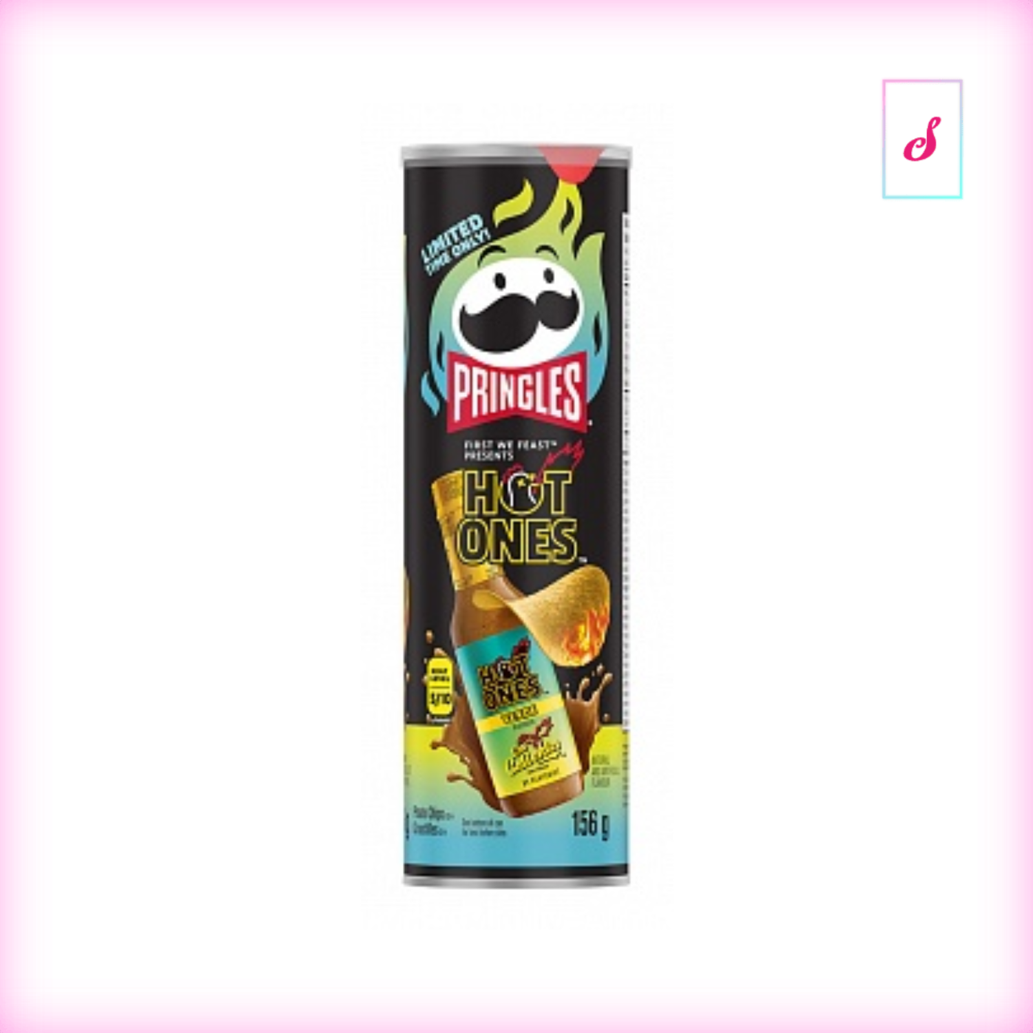 Pringles Hot Ones Verde