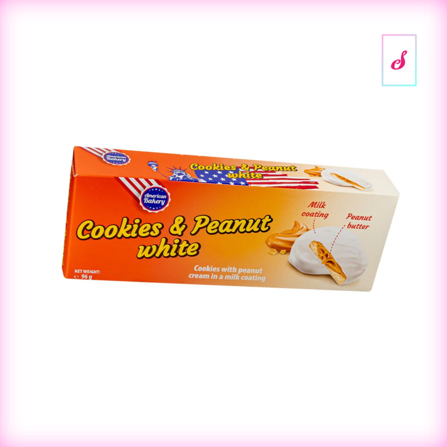 American Bakery Cookies & Peanut White