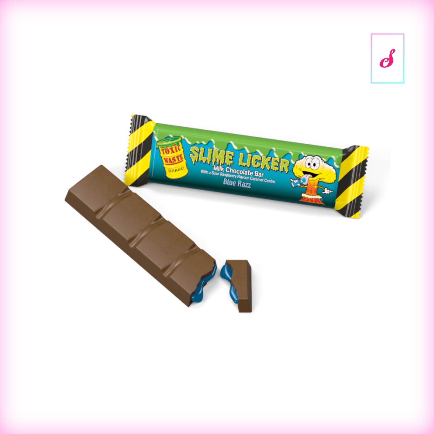 Toxic Waste Blue Razz Chocolate