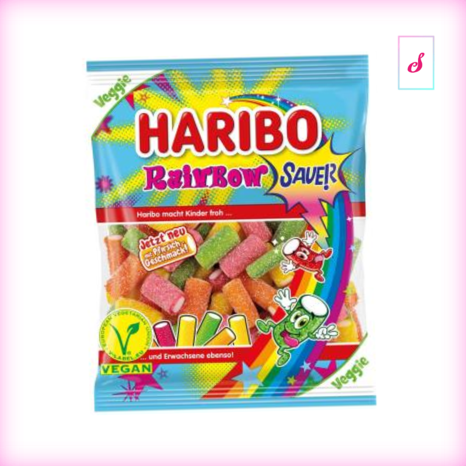 Haribo Rainbow Fizz Veggie