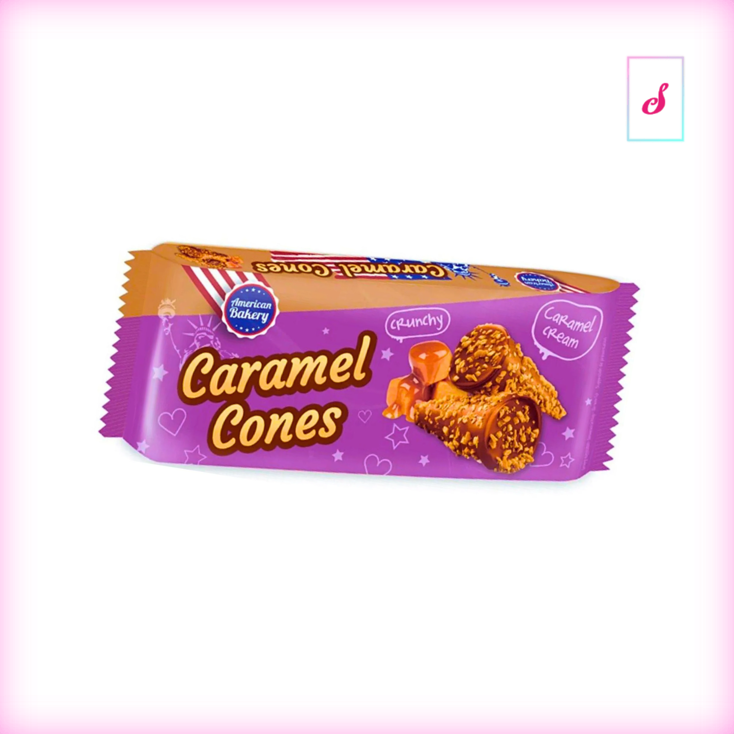 American Bakery Caramel Cones