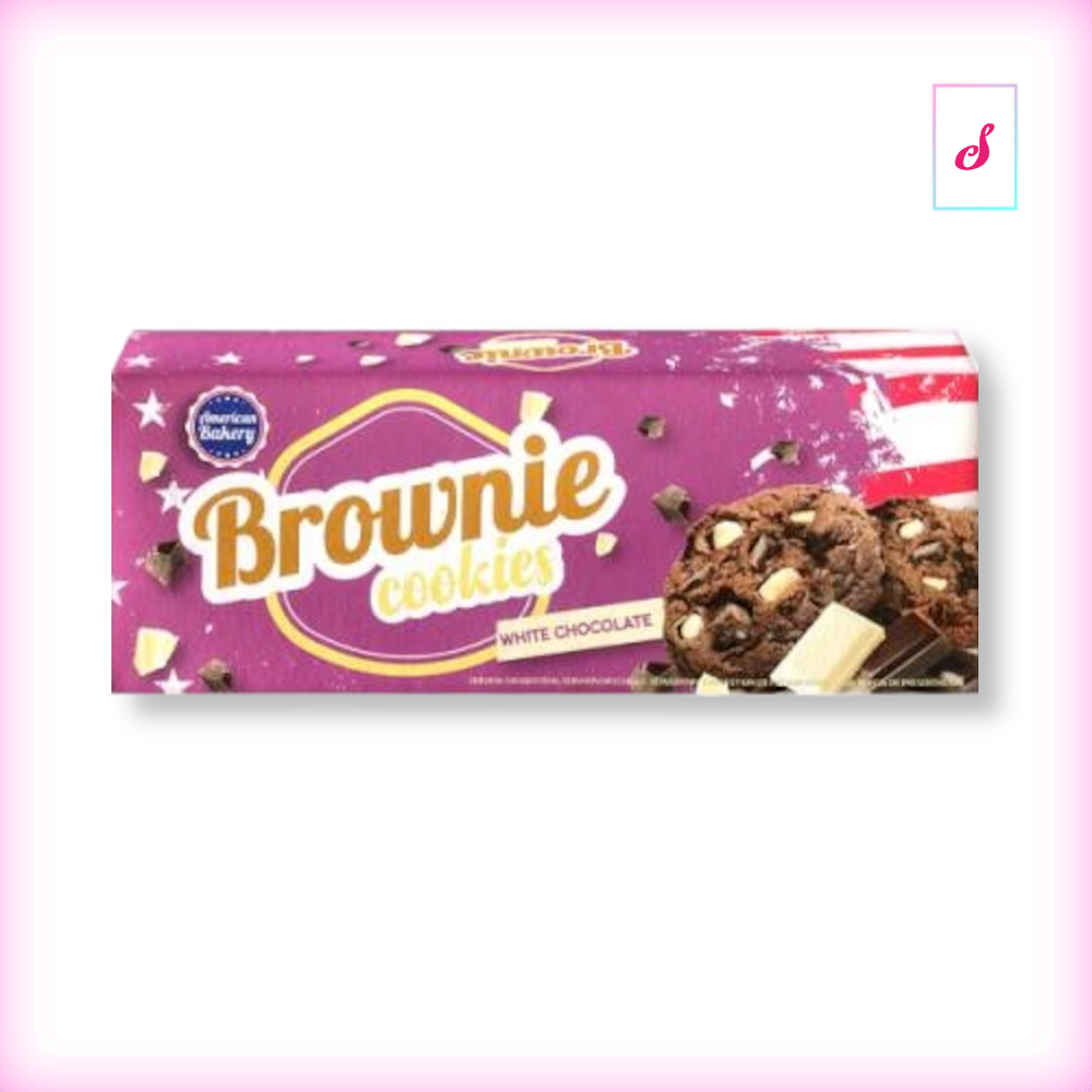 Brownie Cookies mit weißer Schoko