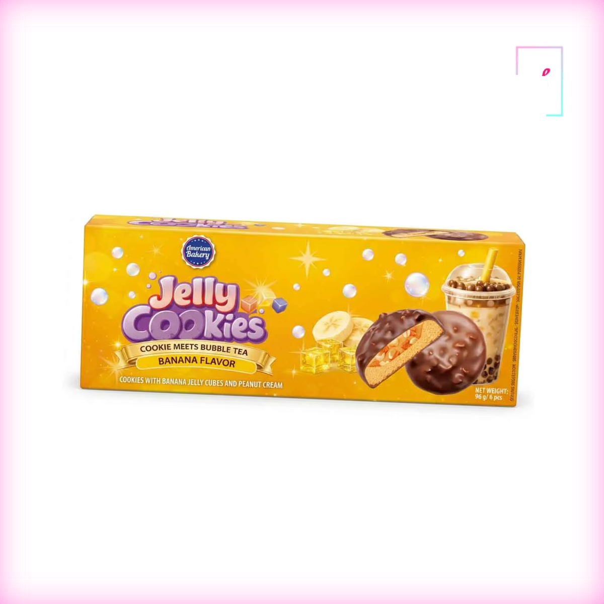 American Bakery Jelly Cookies Banana