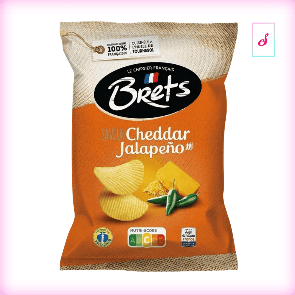 Brets Chips Cheddar Jalapeno