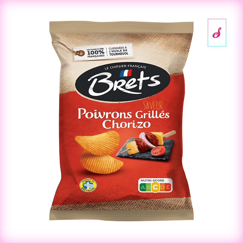 Brets Chips Poivrons Grilles Chorizo