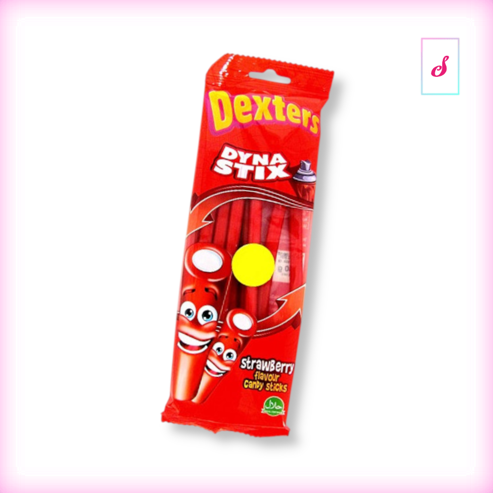 Dexters Fizzy Stix Strawberry