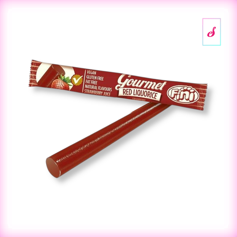 Fini Gourmet Lakritz-Stick Erdbeer