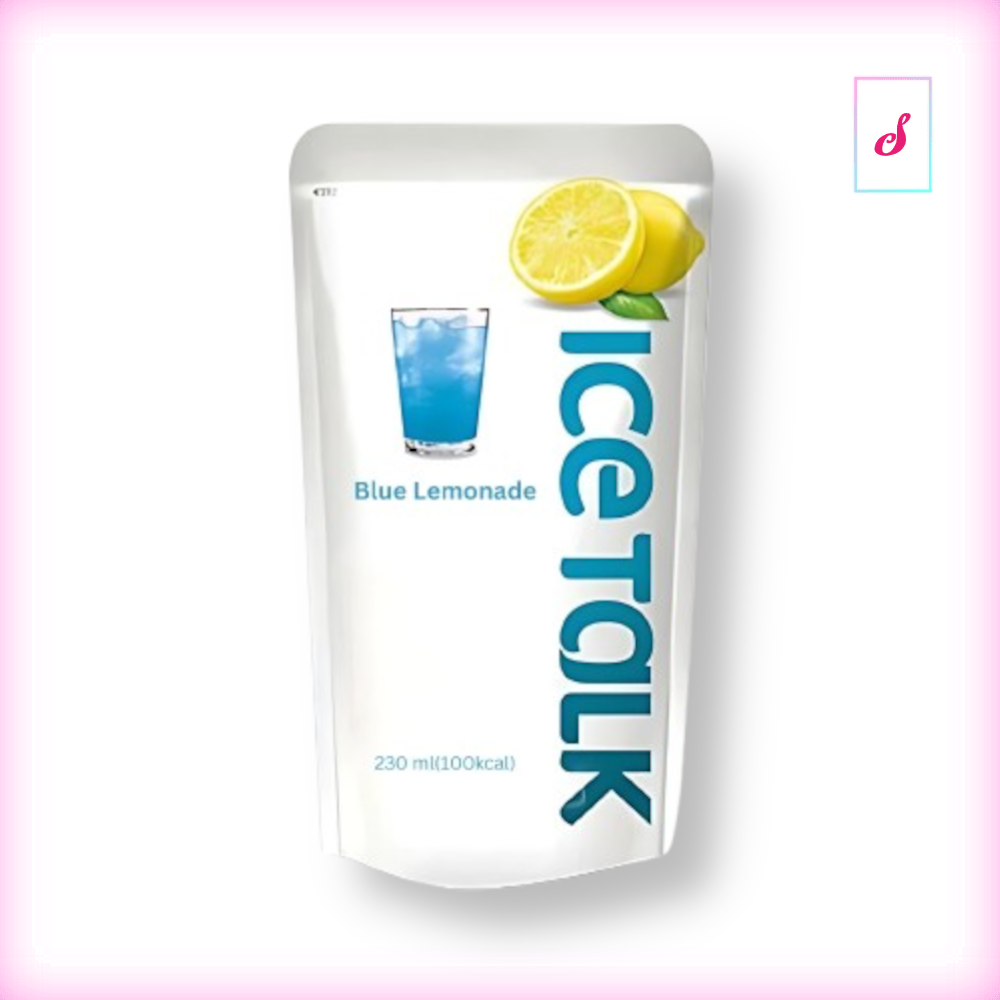 Ice Talk Blue Lemonade Drink