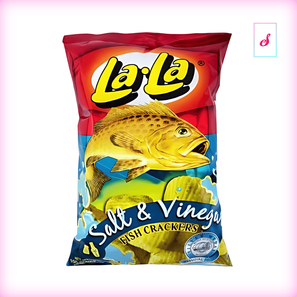 Lala Fish Cracker Salt & Vinegar - MHD 10/2025