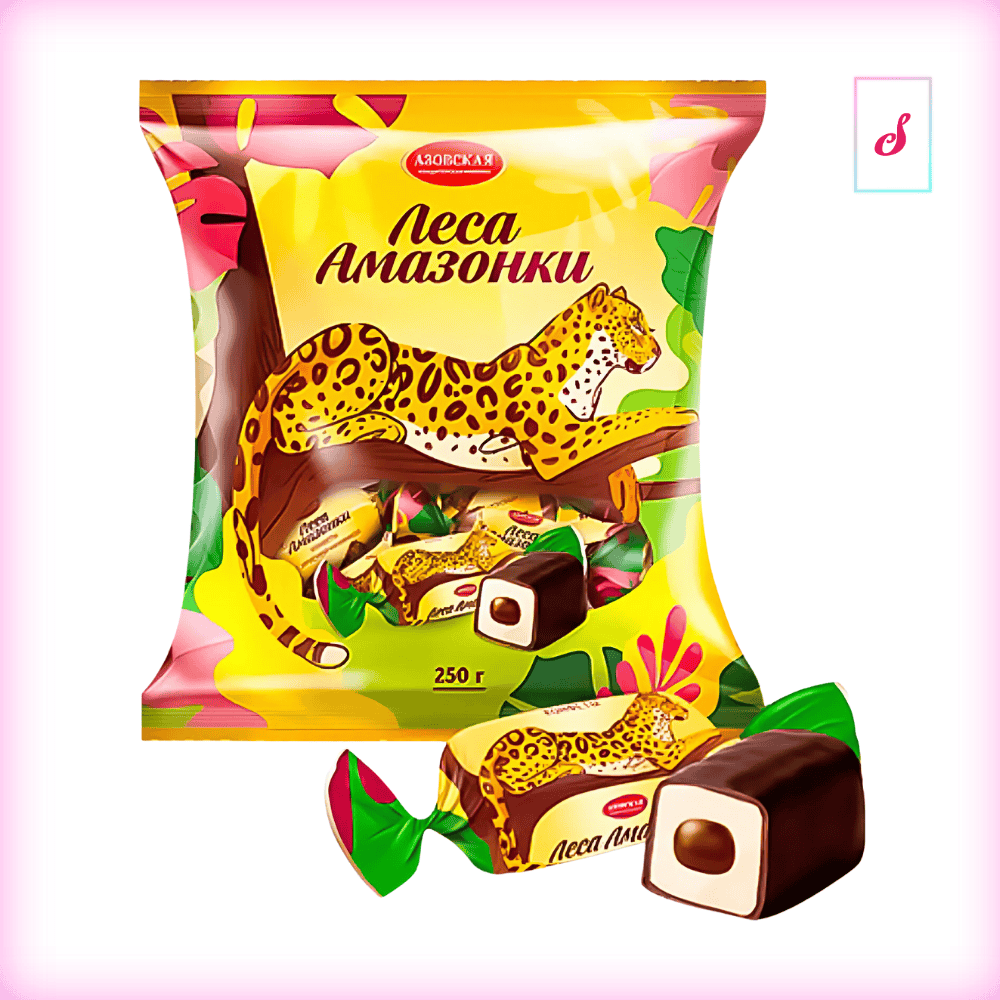 Lesa Amazonki Fondant-Konfekt mit Karamell