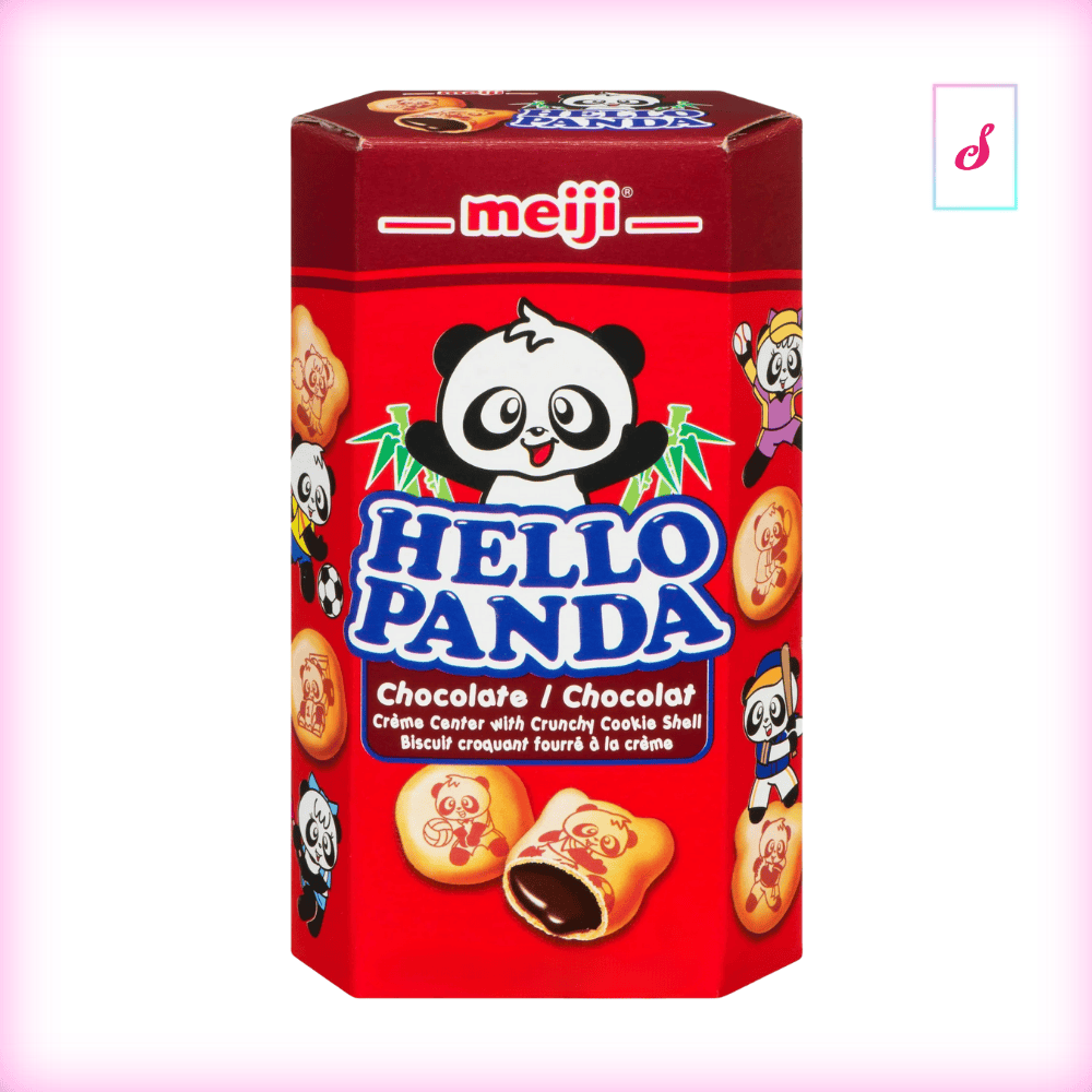 Meiji Hello Panda Original Chocolate Cookie Biscuits