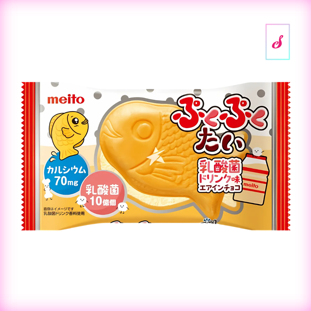 Meito Puku Puku Tai Air Fish Fuku Fuku Yoghurt Drink Flavour
