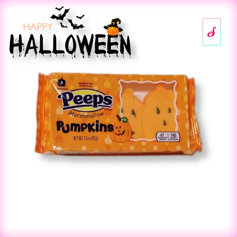 Peeps Marshmallow Pumpkins