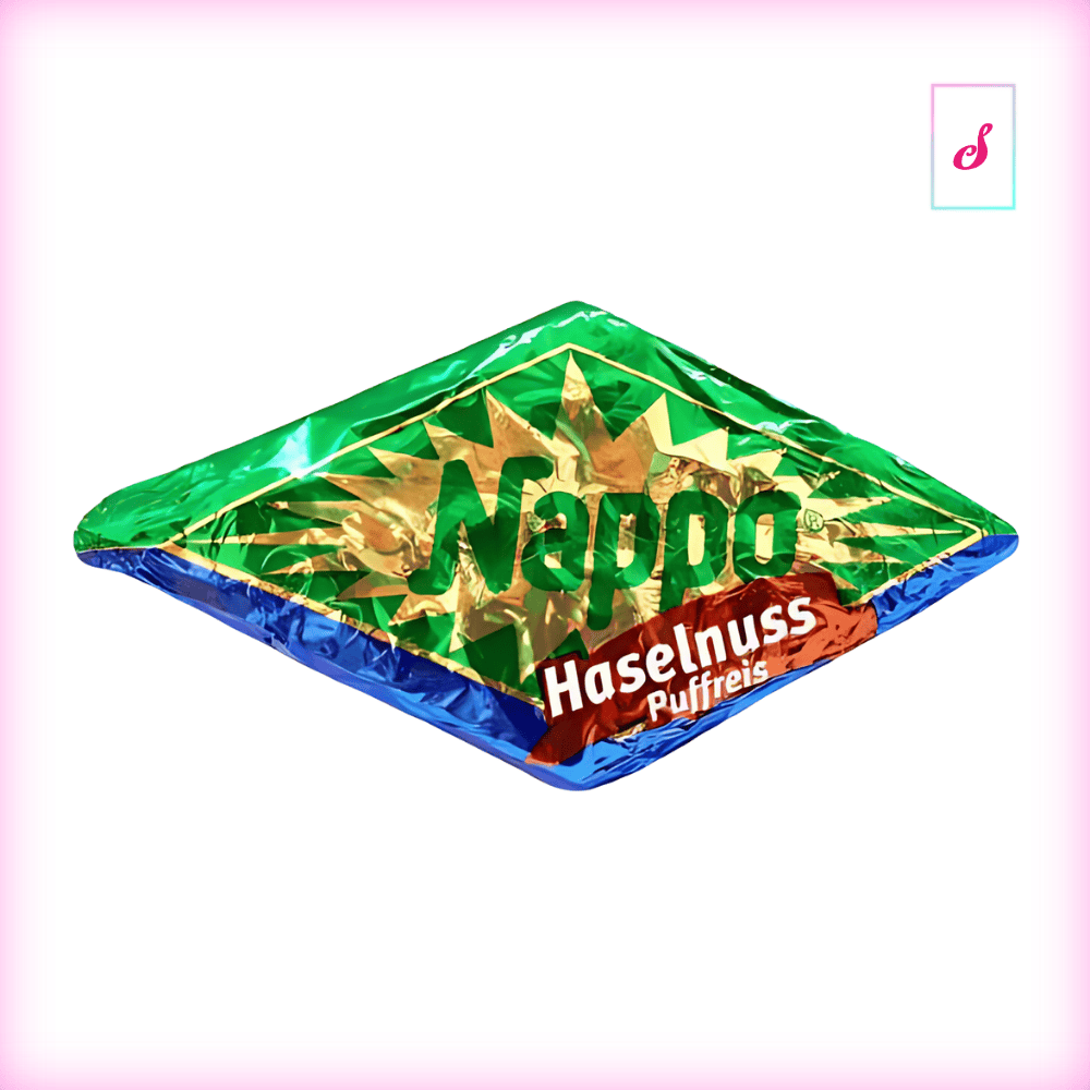 Riesen Nappo Nougat Haselnuss Puffreis 40g