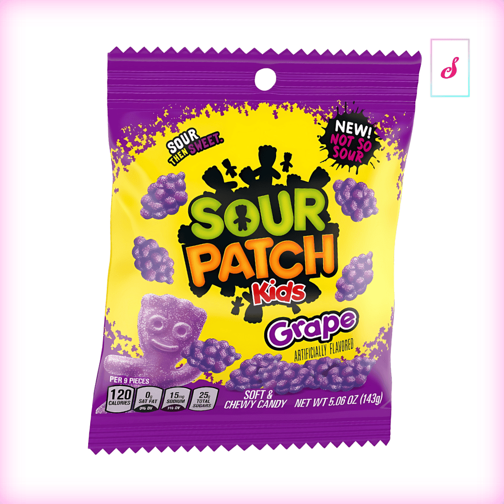 Sour Patch Kids Grape soft & chewy Candy