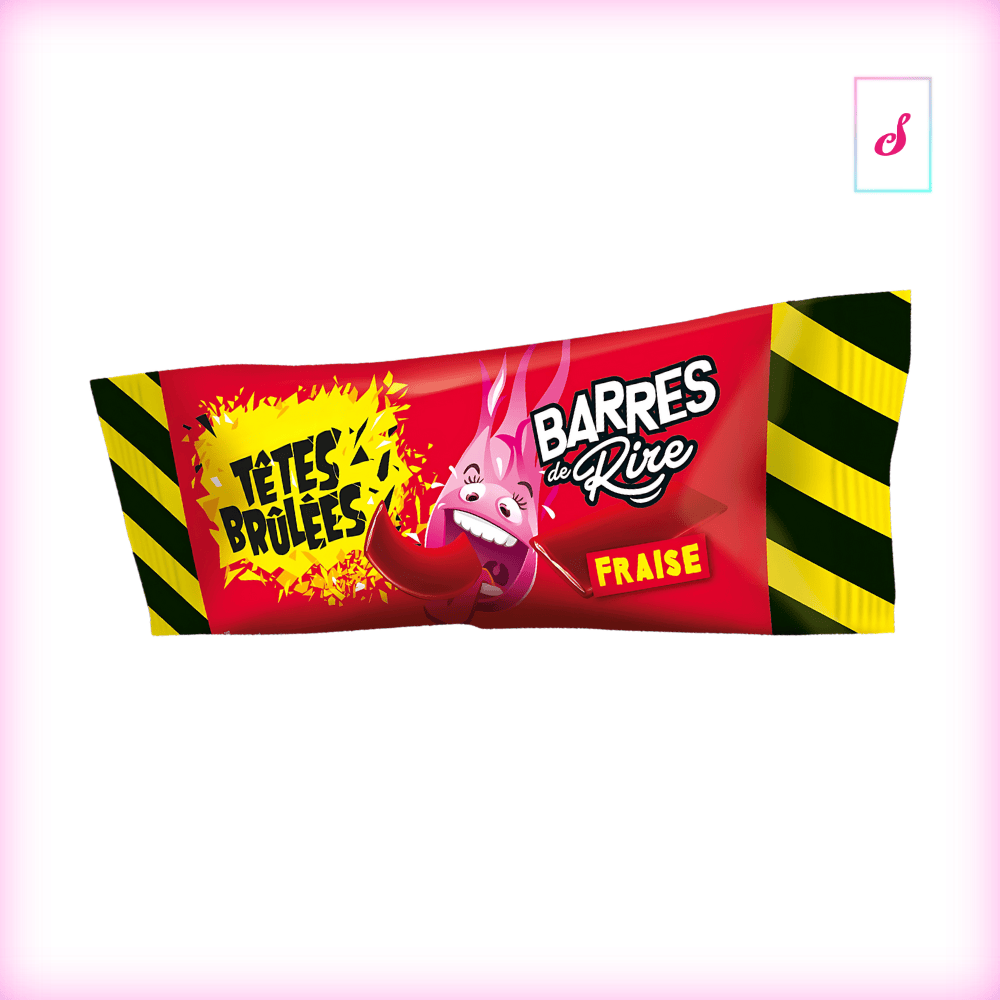 3x Tetes Brulees Kitache Erdbeere Kaubonbon