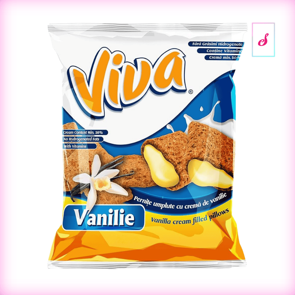 Viva Vanilla Cream Filled Snacks