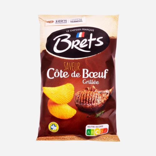 Brets Chips Cote de Boeuf Grillee