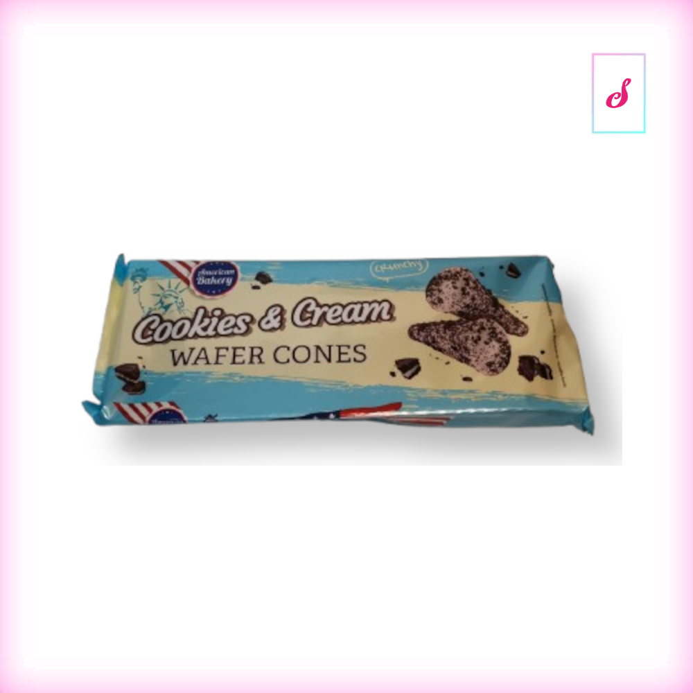 Cookies & Cream - Gefüllte Eiswaffeln