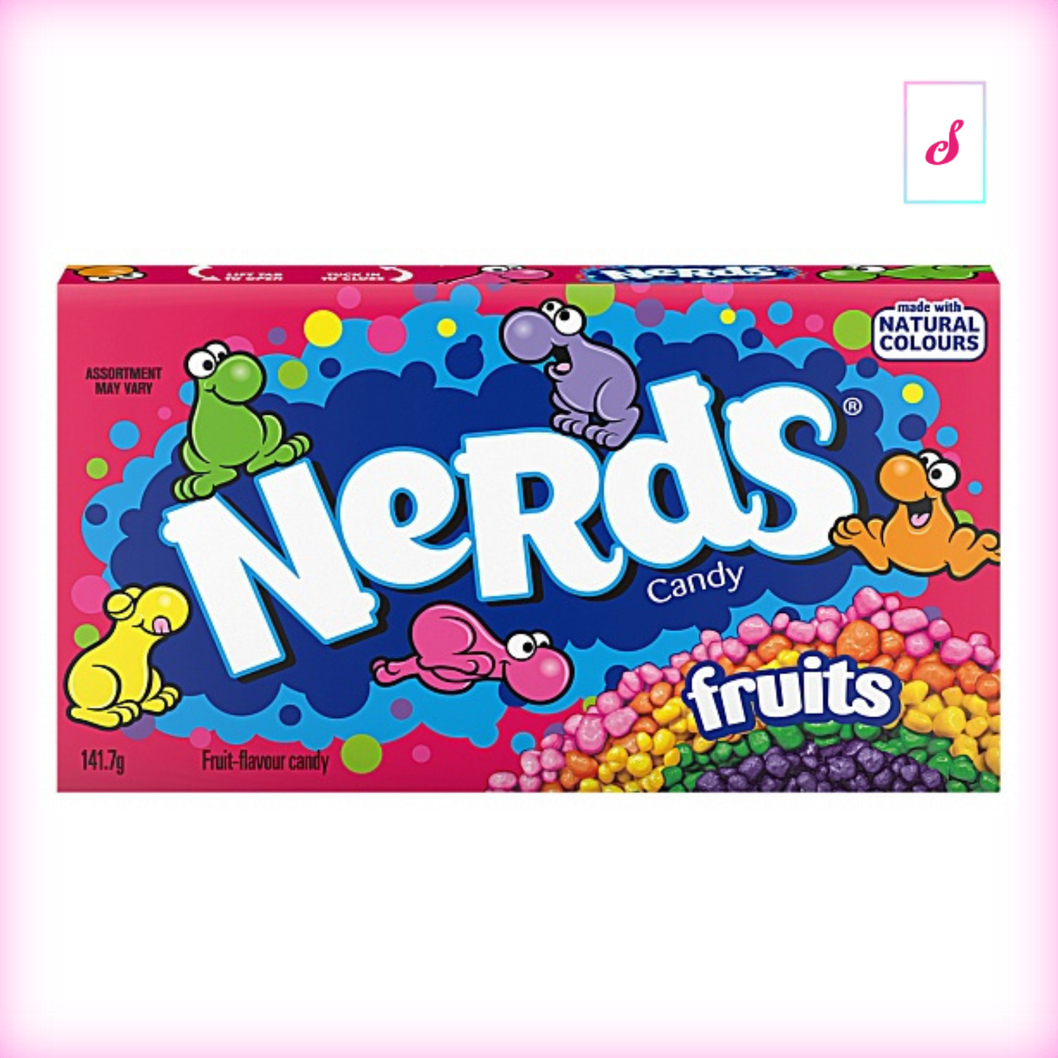 Wonka Nerds Candy Fruits Theatre Box