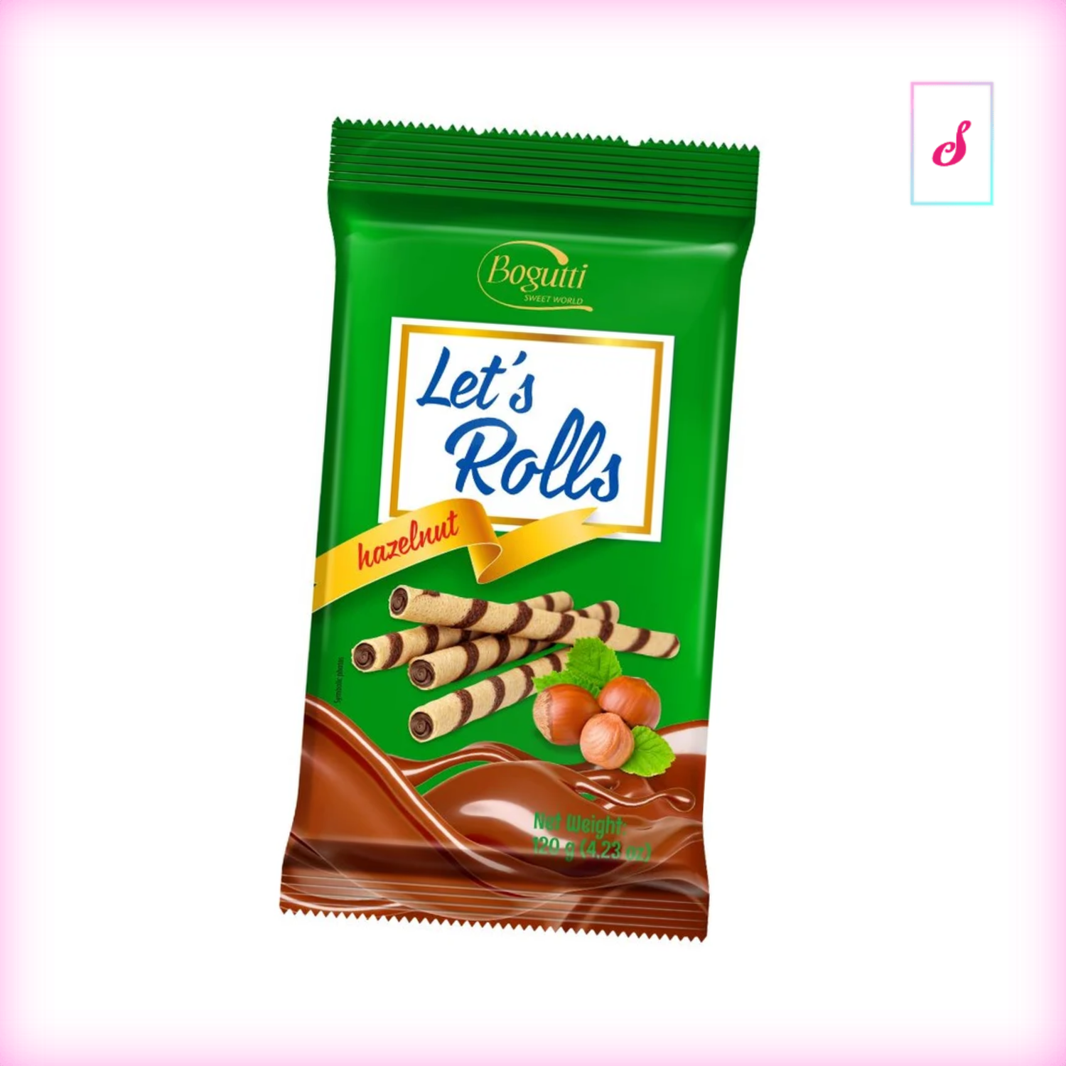 Wafer Rolls Hazelnut - Bogutti