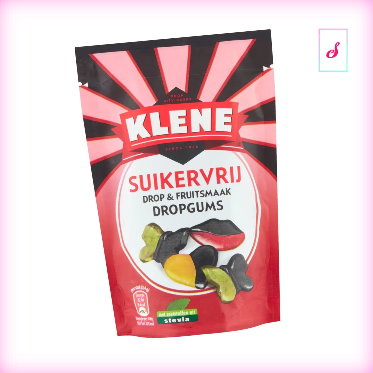 Klene Dropgums Stevia