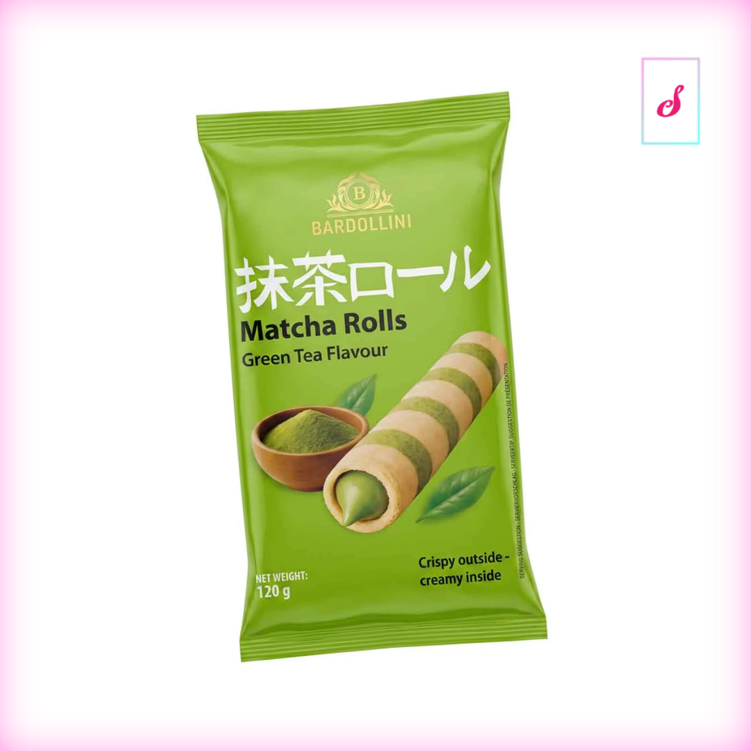 Matcha Wafer Rolls - Bardollini