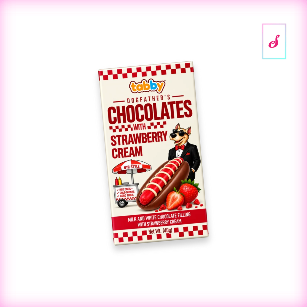 Tabby Dogfather's Strawberry