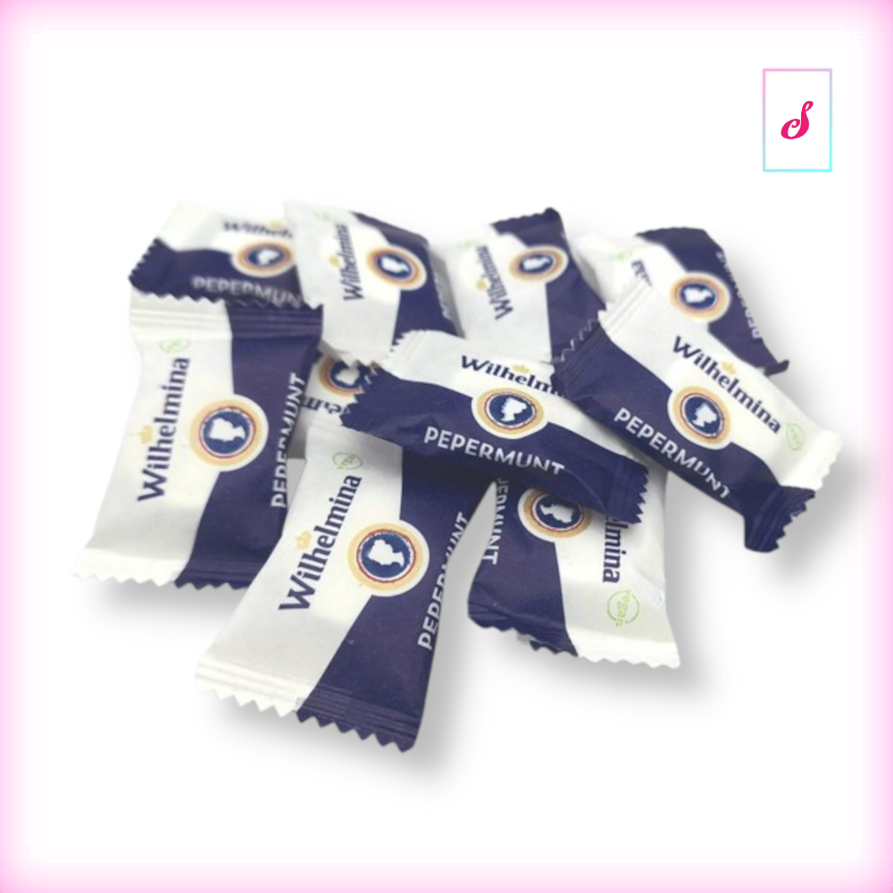 10x Wilhelmina Pfefferminz-Pastille