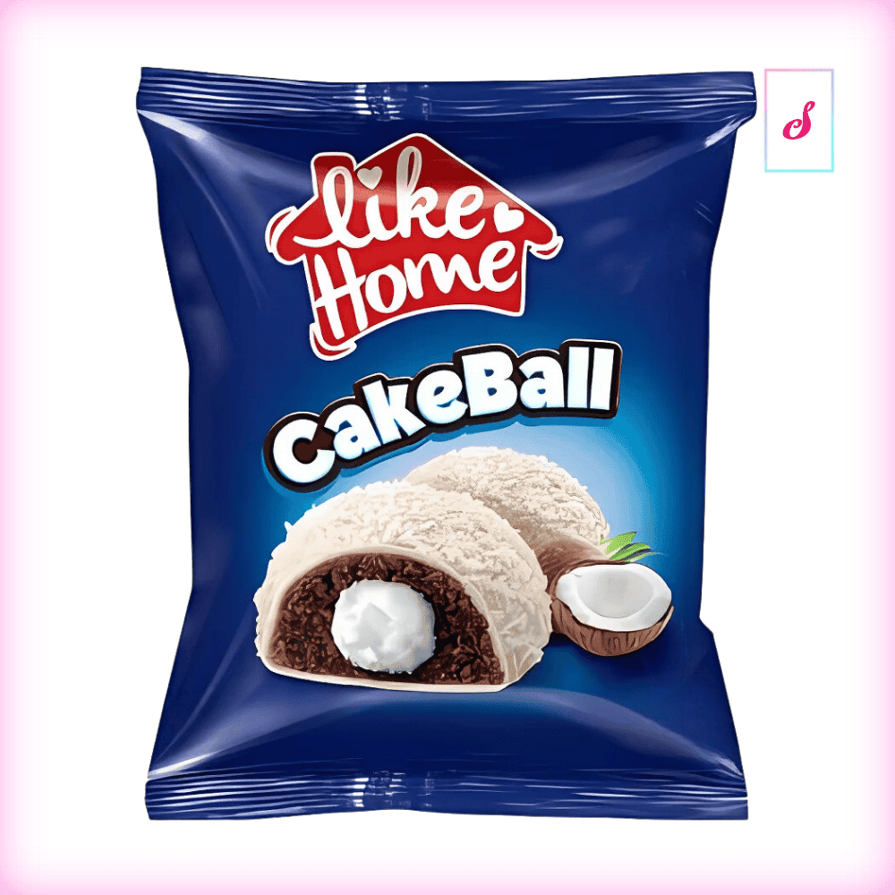 Amerikan Foods Like Home Cake Ball Coconut