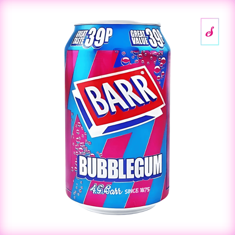 Barr Bubblegum Gum-flavoured Soft Drink