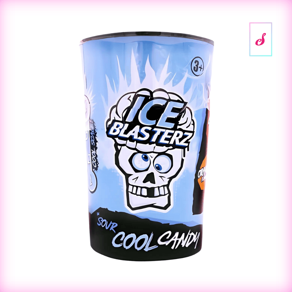 Brain Blasterz Ice Blasterz Super Sour Cool Candy