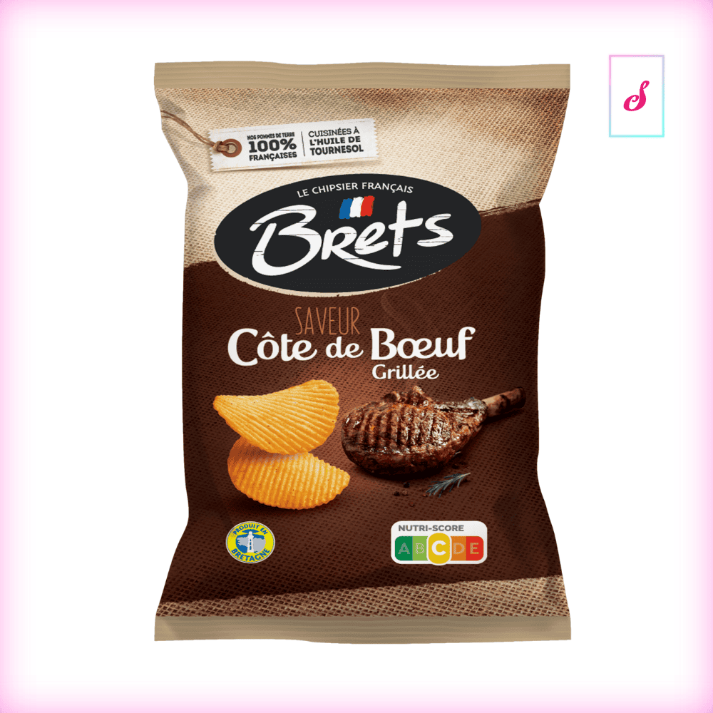 Brets Chips Cote de Boeuf Grillee