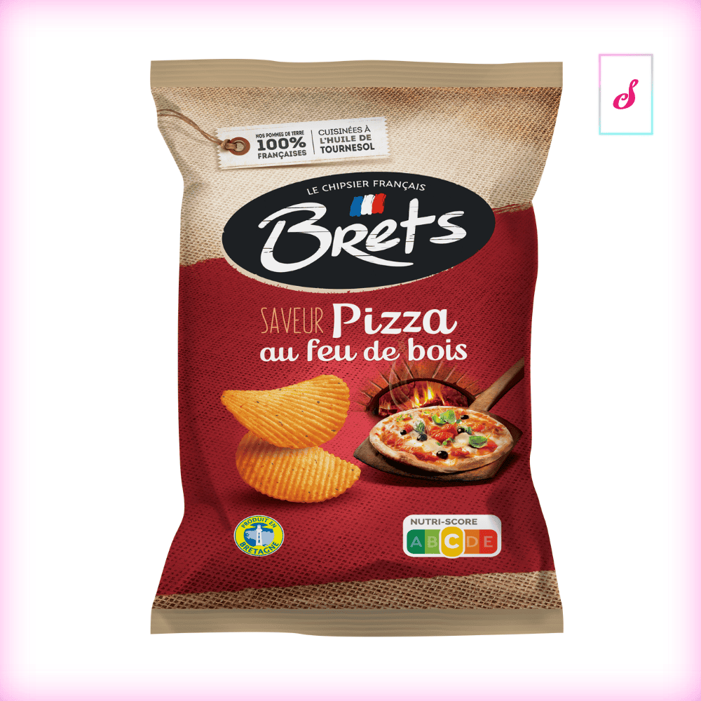 Brets Chips Pizza au feu de bois