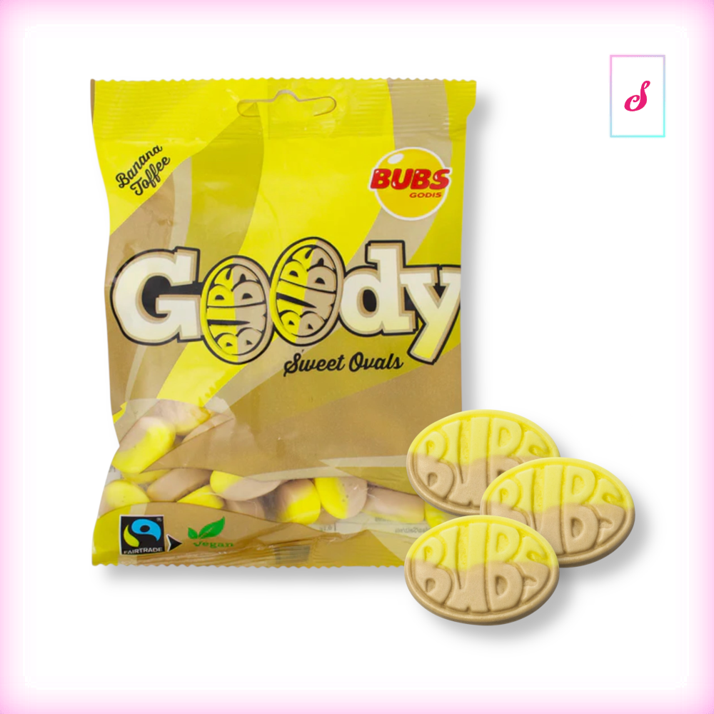 Goody Sweet Ovals Banana Toffee