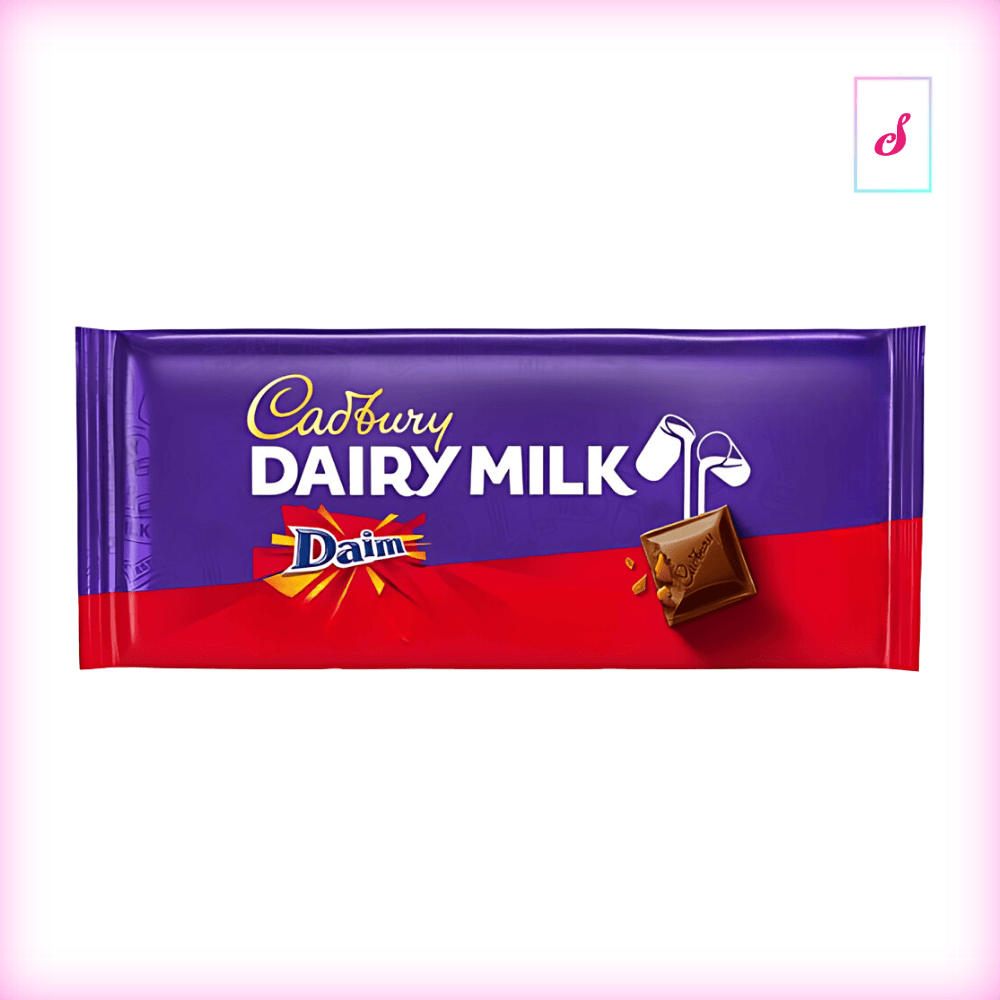 Cadbury Dairy Milk With Daim Chocolate Bar MHD: 23.10.2024