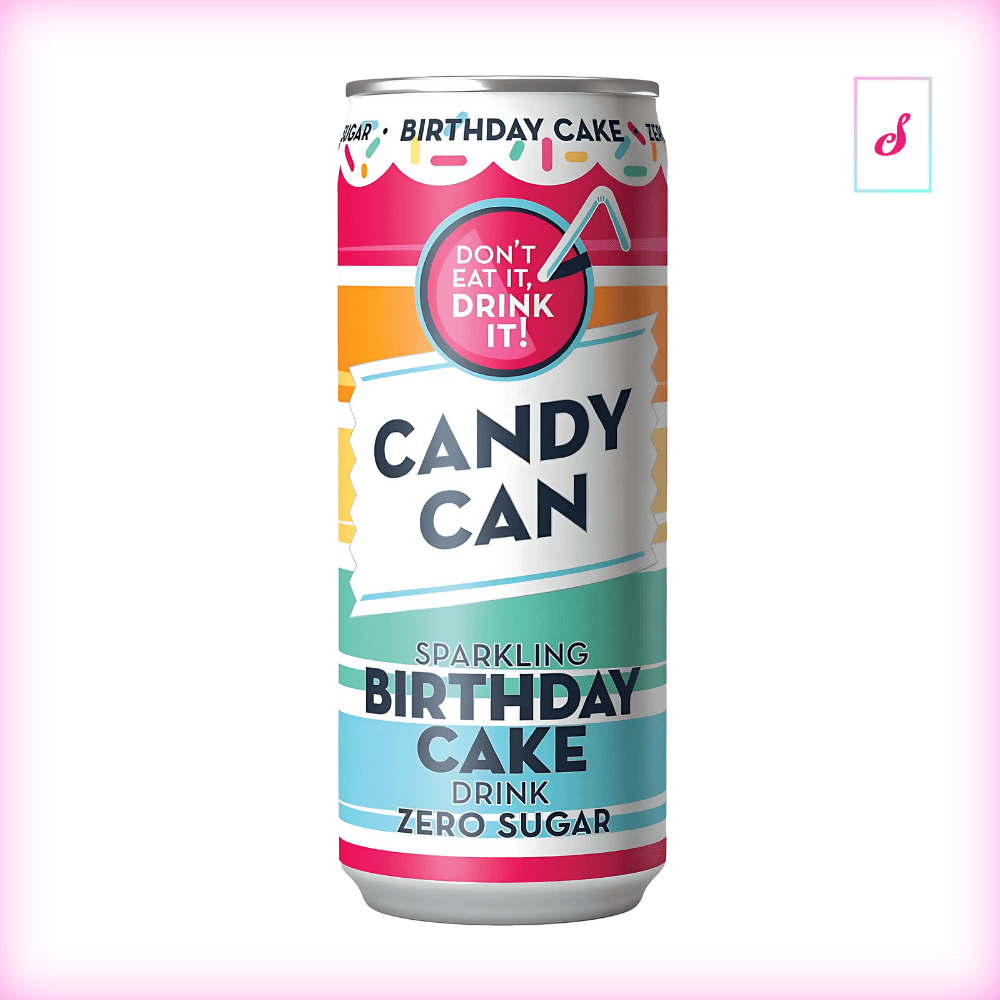 Candy Can Sparkling Birthday Cake Drink