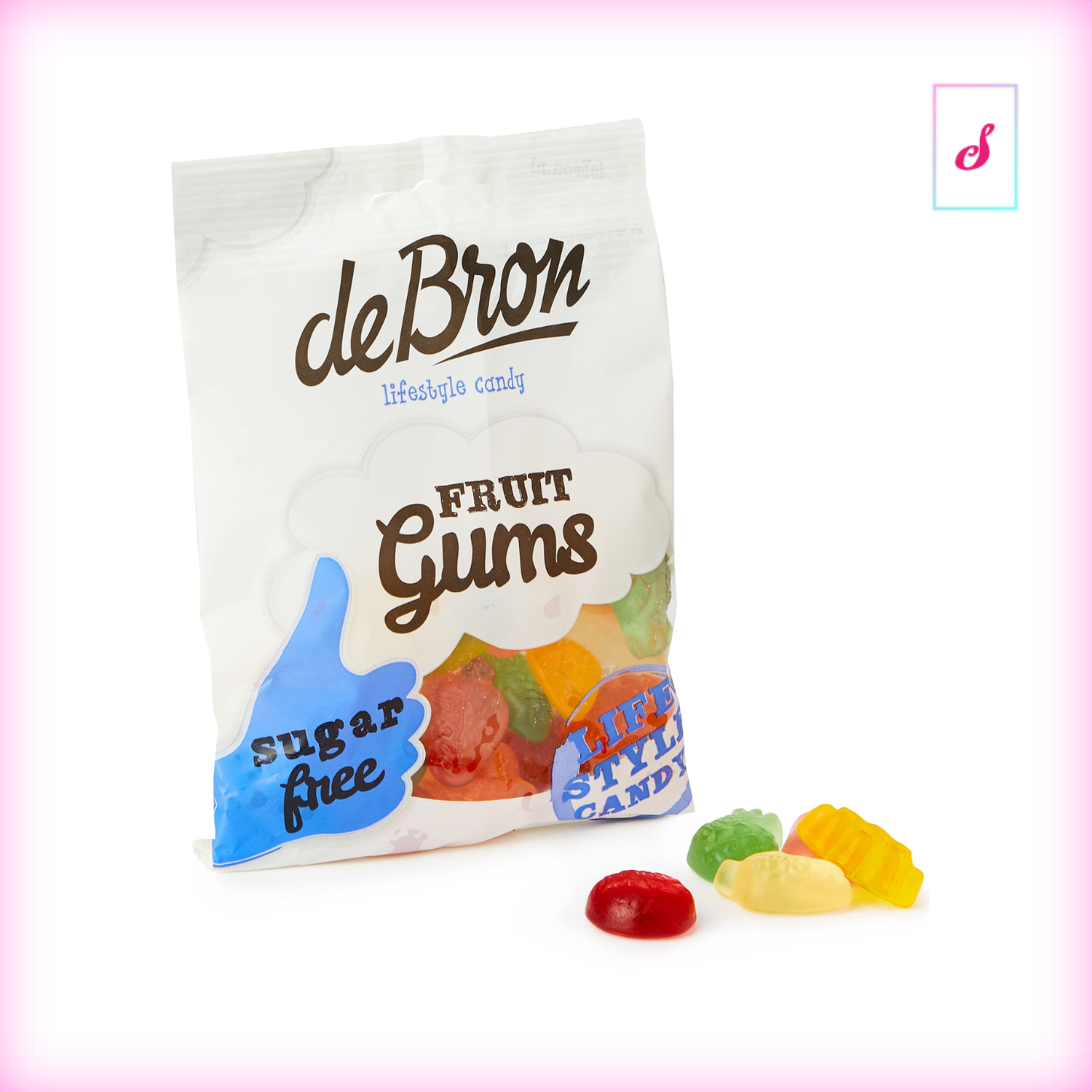 De Bron Fruit Gums Sugarfree
