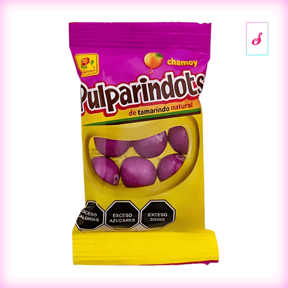 De La Rosa Pulparindots Chamoy Aprikose Tamarinden Bonbons Mini-Beutel