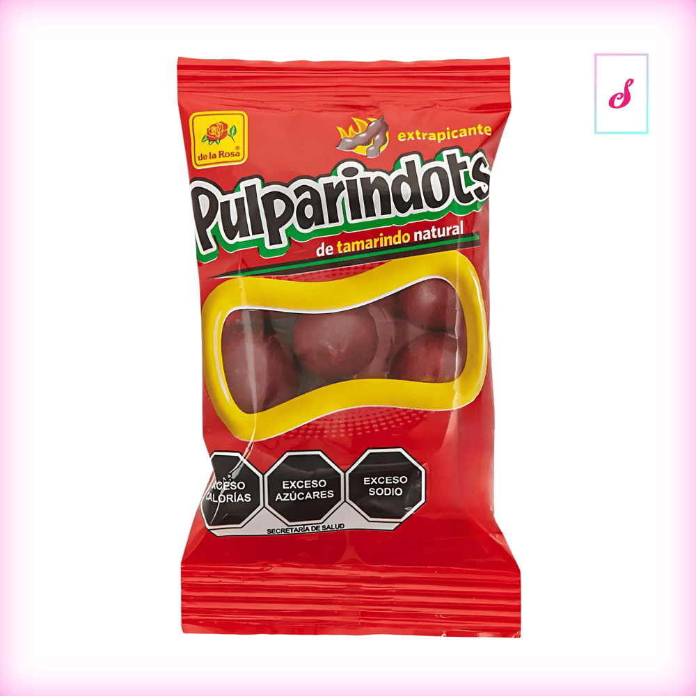 De La Rosa Pulparindots Extra Hot Tamarinden Bonbons Mini-Beutel