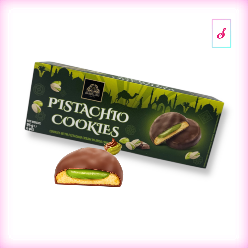 Cookies mit Pistazien-Creme