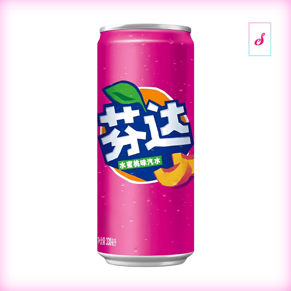 Fanta White Peach Japan