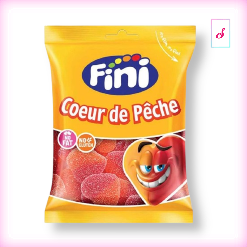 Fini Pfirsich-Herzen
