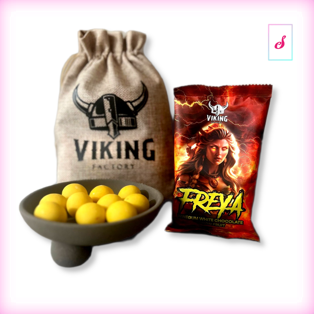 Freya Nordischer Weingummi in weißer Schoko